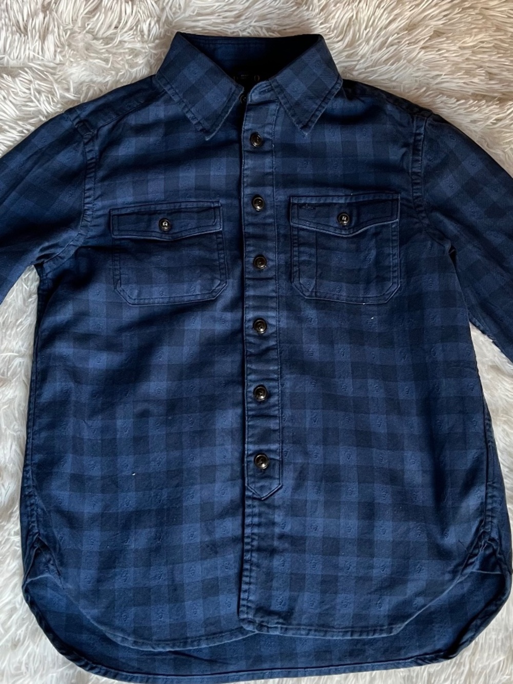 Polo by Ralph Lauren Kids Blue Checkered Shirt